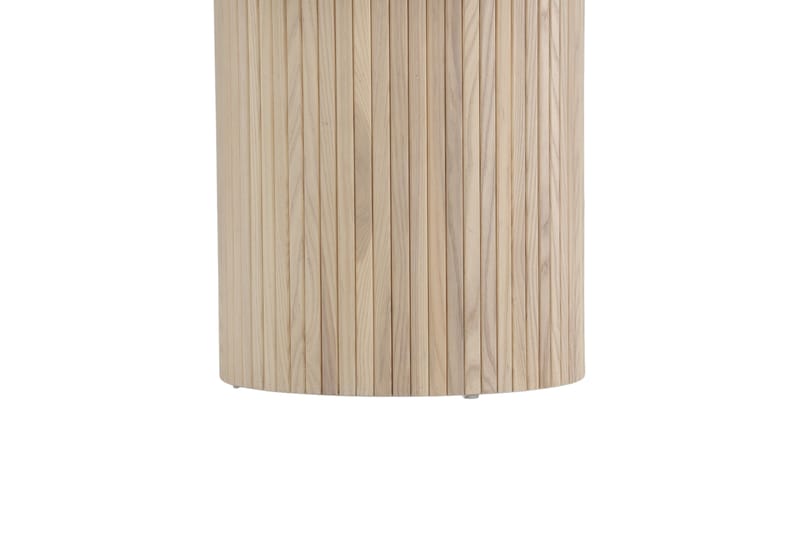 Bianca Spisebord 110 cm Rundt Beige - Møbler - Bord - Spisebord & kjøkkenbord