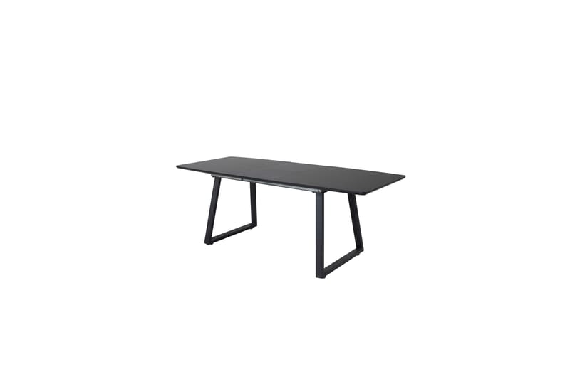 Spisebord Coterillo Forlengningsbart 160 cm - Svart - Spisebord & kjøkkenbord