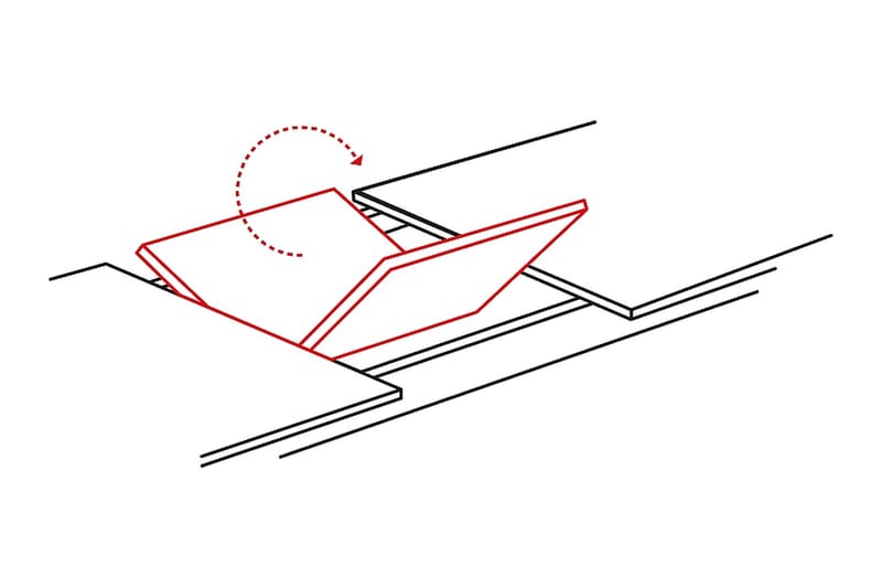 Spisebord Duette Forlengningsbart 160 cm - Keramikk/Svart/Sølv - Møbler - Bord - Spisebord & kjøkkenbord