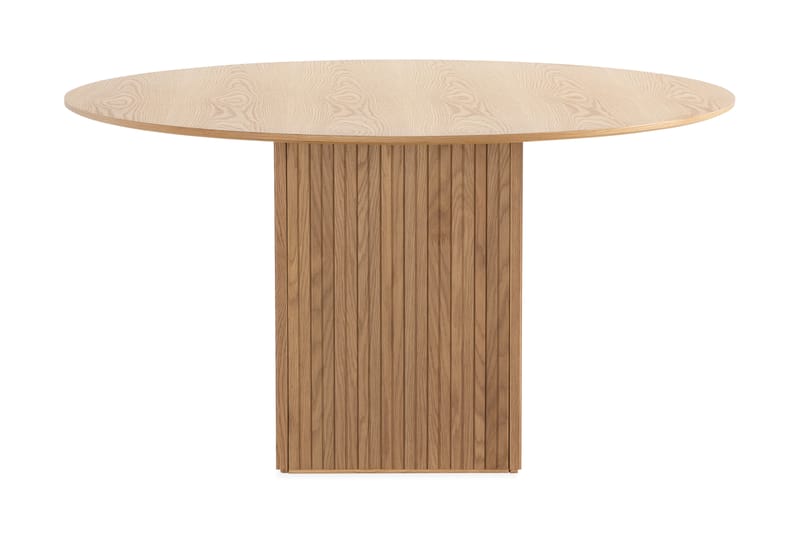 Spisebord Navjot 140 cm - Brun - Sammenleggbart bord - Marmorbord - Spisebord & kjøkkenbord