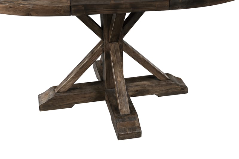Spisebord Yorkshire Forlengningsbart 160 cm Ovalt - Natur - Spisebord & kjøkkenbord