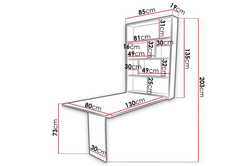 Spisebord Zemlja 149 cm - Tre / Natur / Svart - Møbler - Bord - Spisebord & kjøkkenbord