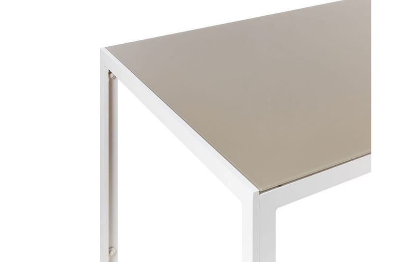 Spisebord Villacarillo 160x91 cm - Beige/Hvit - Møbler - Bord - Spisebord & kjøkkenbord