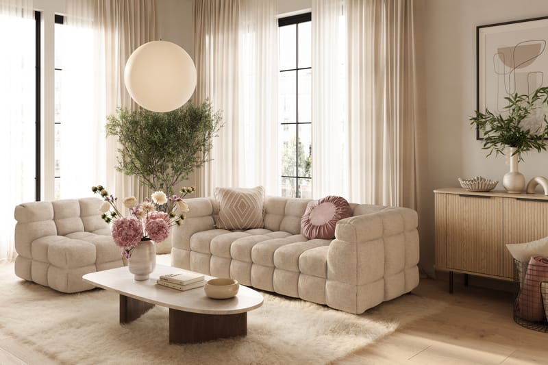 Lenestol Elise - Beige - Møbler - Sofaer