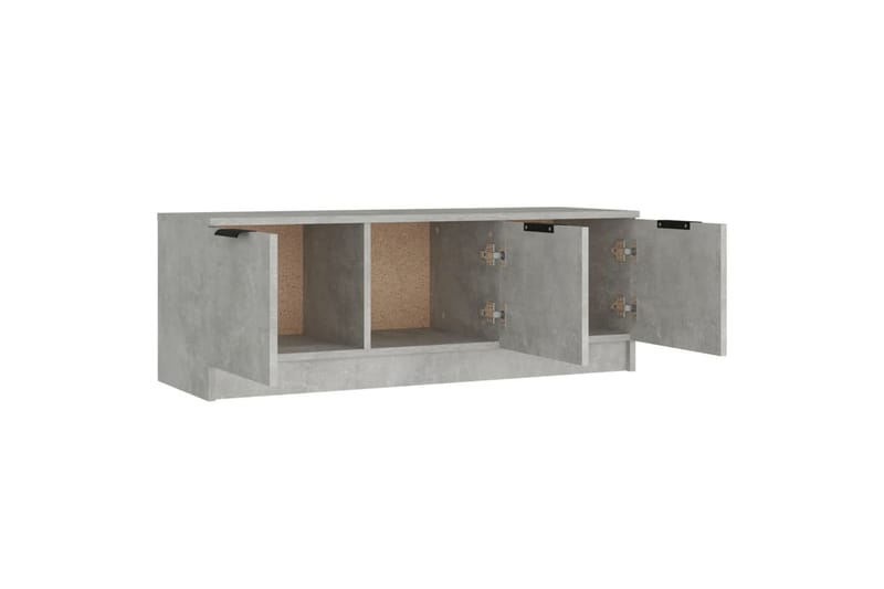 beBasic TV-benk betonggrå 102x35x36,5 cm konstruert tre - GrÃ¥ - Møbler - TV- & Mediamøbler - TV benk & mediabenk