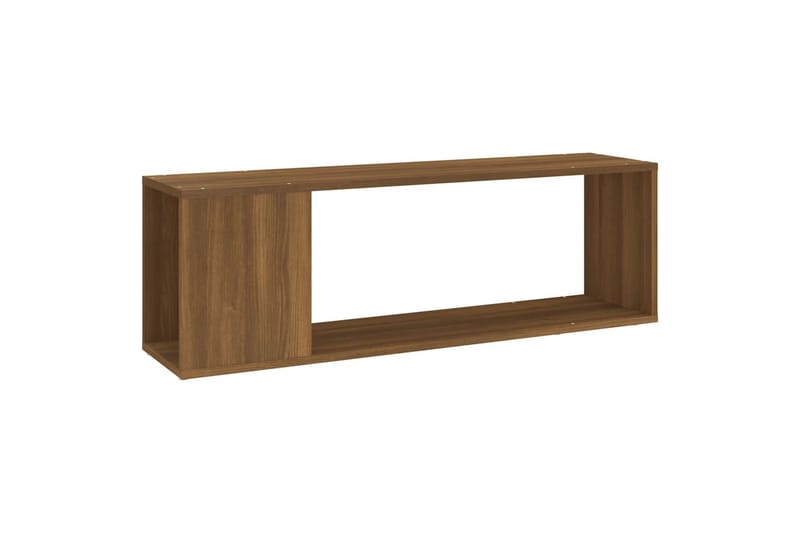 beBasic TV-benk brun eik 100x24x32 cm konstruert tre - Brun - Møbler - TV- & Mediamøbler - TV benk & mediabenk