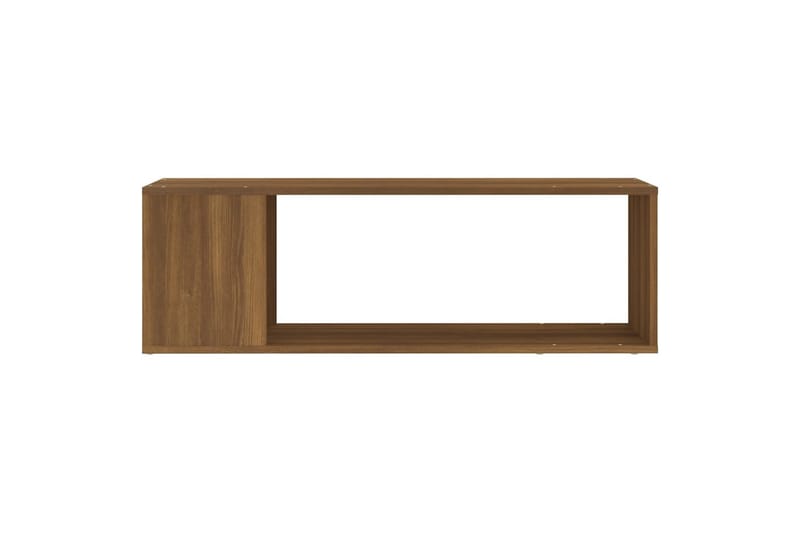 beBasic TV-benk brun eik 100x24x32 cm konstruert tre - Brun - Møbler - TV- & Mediamøbler - TV benk & mediabenk