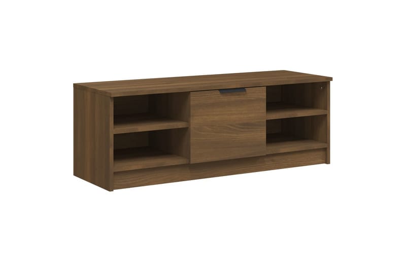 beBasic TV-benk brun eik 102x35,5x36,5 cm konstruert tre - Brun - Møbler - TV- & Mediamøbler - TV benk & mediabenk