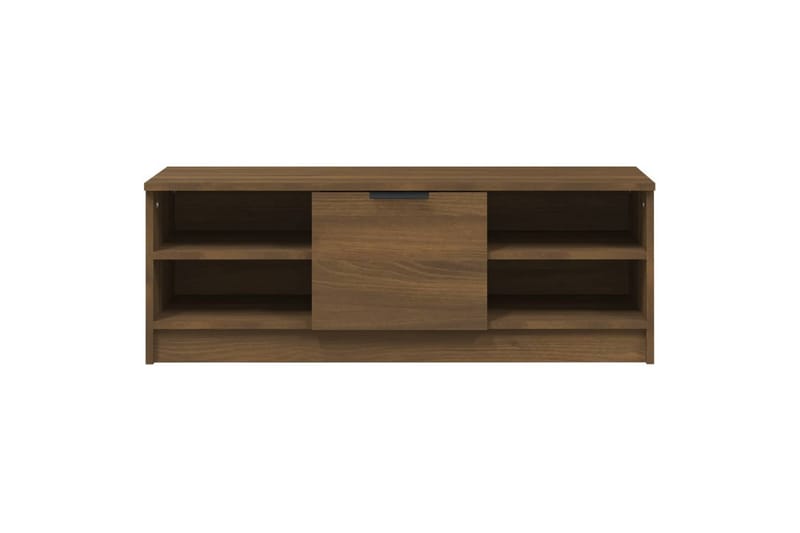 beBasic TV-benk brun eik 102x35,5x36,5 cm konstruert tre - Brun - Møbler - TV- & Mediamøbler - TV benk & mediabenk