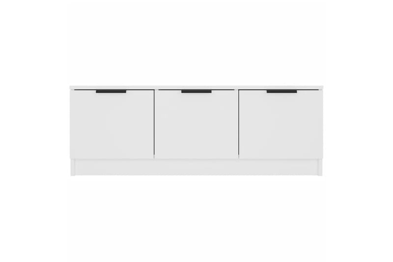 beBasic TV-benk hvit 102x35x36,5 cm konstruert tre - Hvit - Møbler - TV- & Mediamøbler - TV benk & mediabenk