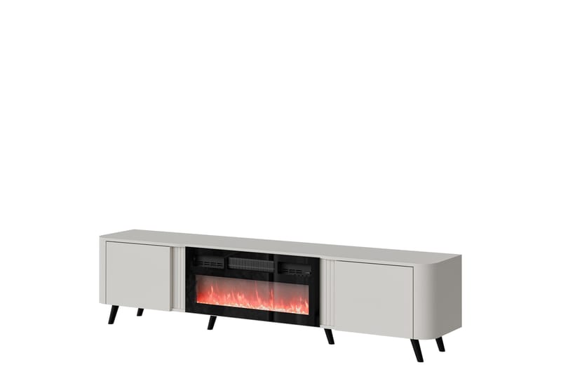 Clement TV-benk 200 cm - Beige - Møbler - TV- & Mediamøbler - TV benk & mediabenk