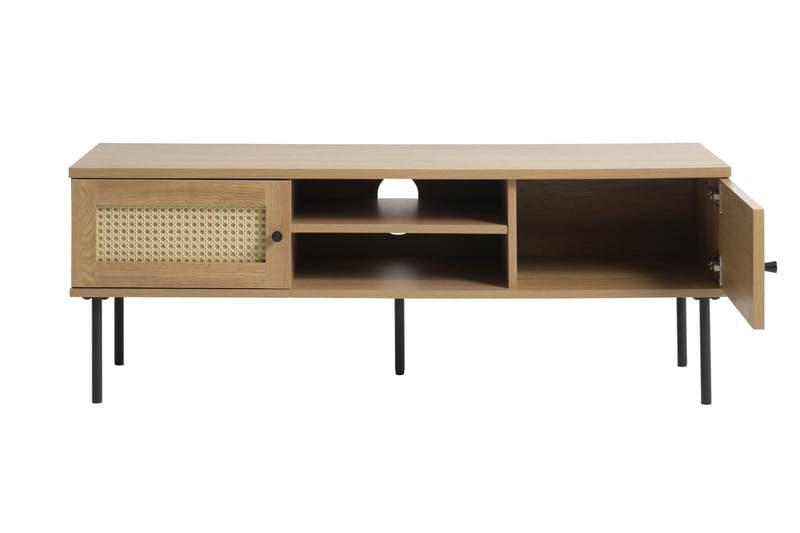 Cyndy TV-benk 120 cm - Beige - Møbler - TV- & Mediamøbler - TV benk & mediabenk