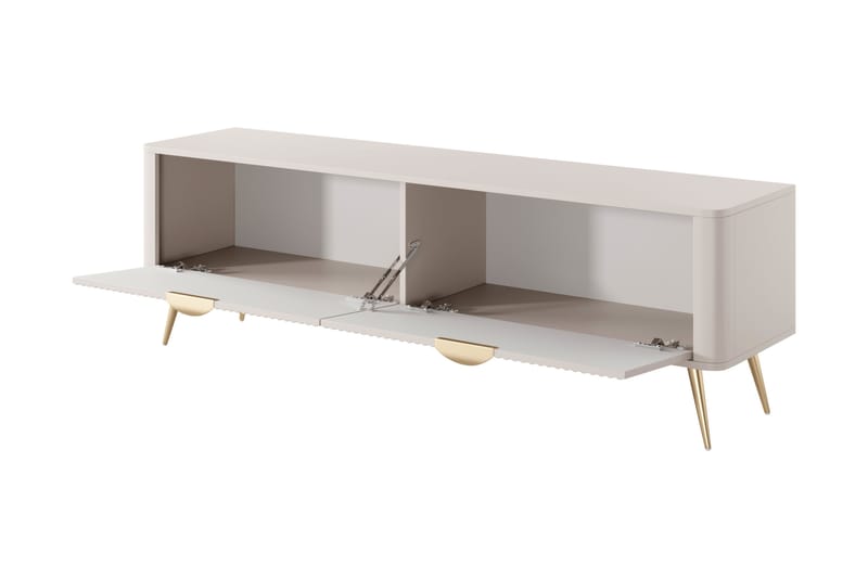 Forba TV-benk 164 cm - Beige - Møbler - TV- & Mediamøbler - TV benk & mediabenk