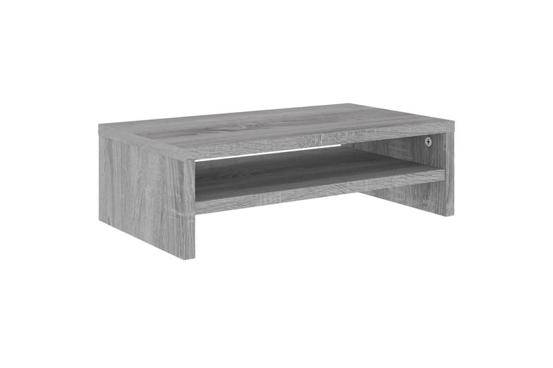 beBasic Skjermstativ grå sonoma 42x24x13 cm konstruert tre - GrÃ¥ - TV-veggfeste