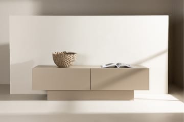 Cuenca Tv-benk 160x47 cm - Beige - Møbler - TV- & Mediamøbler - TV benk & mediabenk