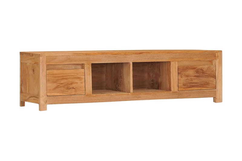 TV-benk 135x30x35 cm heltre teak - Møbler - TV- & Mediamøbler - TV benk & mediabenk