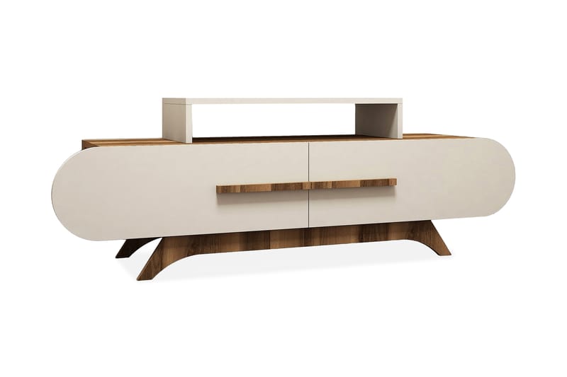 TV-Benk Amtorp 145 cm - Brun - Møbler - TV- & Mediamøbler - TV benk & mediabenk