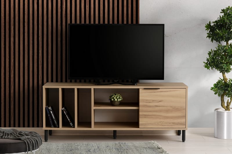 TV-benk Avelley 140 cm - Natur - TV benk & mediabenk