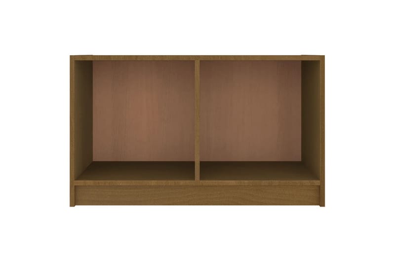 TV-benk honningbrun 70x33x42 cm heltre furu - Brun - Møbler - TV- & Mediamøbler - TV benk & mediabenk