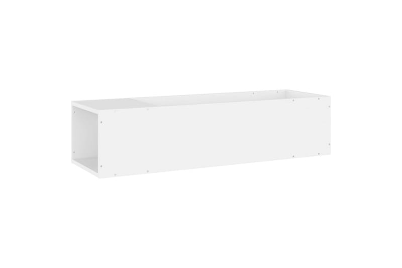 TV-benk hvit 100x24x32 cm sponplate - Hvit - Møbler - TV- & Mediamøbler - TV benk & mediabenk