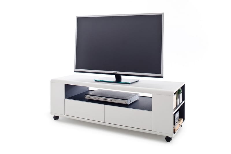 TV-benk Levilou 119 cm - Hvit - Møbler - TV- & Mediamøbler - TV benk & mediabenk