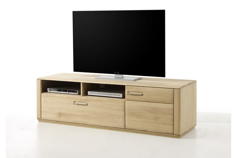 TV-benk Roulan 179 cm - Tre|Natur - Møbler - TV- & Mediamøbler - TV benk & mediabenk