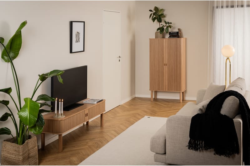 TV-benk Samay 40 cm - Natur - Møbler - TV- & Mediamøbler - TV benk & mediabenk