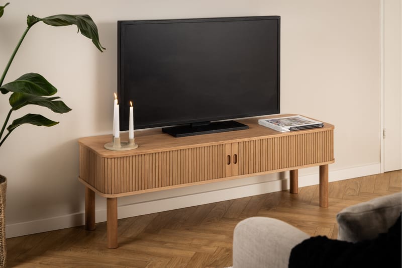 TV-benk Samay 40 cm - Natur - Møbler - TV- & Mediamøbler - TV benk & mediabenk