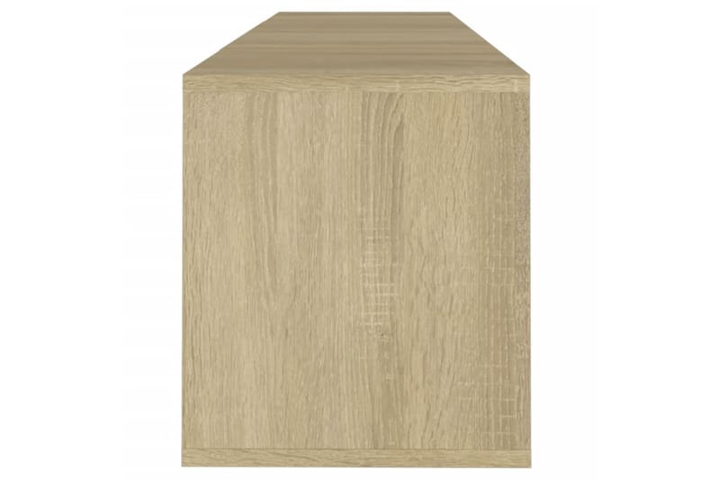 TV-benk sonoma eik 120x30x40,5 cm sponplate - Beige - Møbler - TV- & Mediamøbler - TV benk & mediabenk