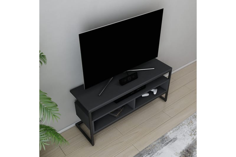 Tv-benk Urgby 110x49,9 cm - Svart - Møbler - TV- & Mediamøbler - TV benk & mediabenk