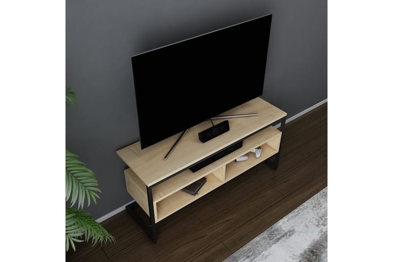 Tv-benk Urgby 110x49,9 cm - Svart - Møbler - TV- & Mediamøbler - TV benk & mediabenk