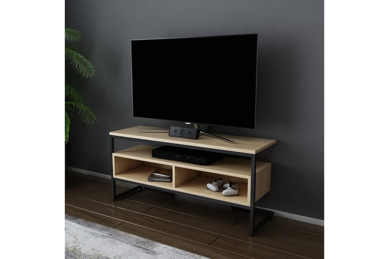 Tv-benk Urgby 110x49,9 cm - Svart - Møbler - TV- & Mediamøbler - TV benk & mediabenk