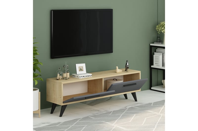 Tv-benk Urgby 120x45 cm - Blå - Møbler - TV- & Mediamøbler - TV benk & mediabenk