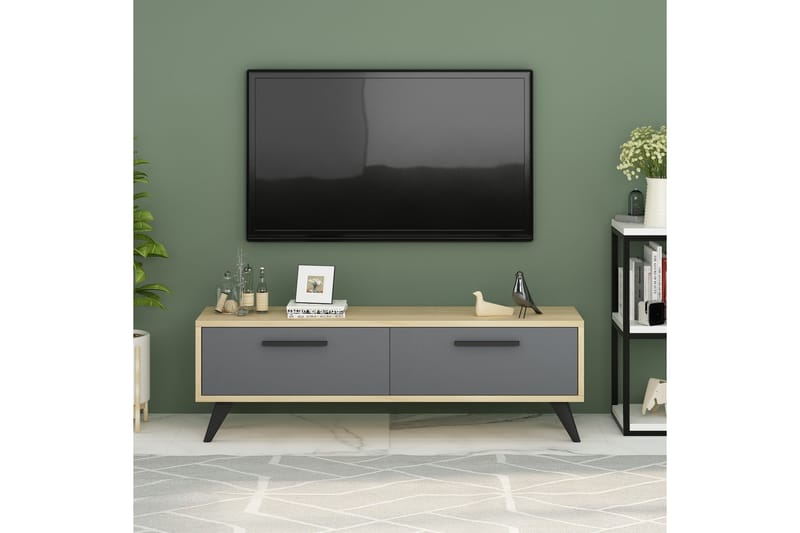 Tv-benk Urgby 120x45 cm - Blå - Møbler - TV- & Mediamøbler - TV benk & mediabenk