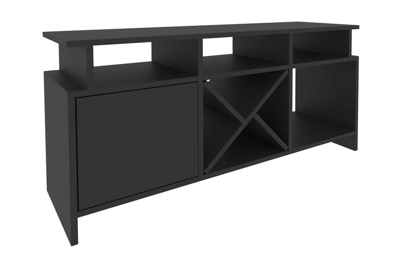 Tv-benk Urgby 120x60,6 cm - Antrasitt - Møbler - TV- & Mediamøbler - TV benk & mediabenk