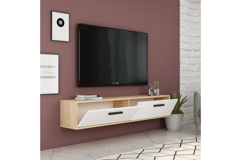 Tv-benk Urgby 150x45 cm - Blå - Møbler - TV- & Mediamøbler - TV benk & mediabenk