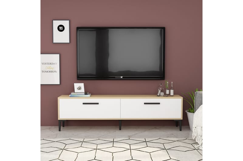 Tv-benk Urgby 150x45 cm - Blå - Møbler - TV- & Mediamøbler - TV benk & mediabenk