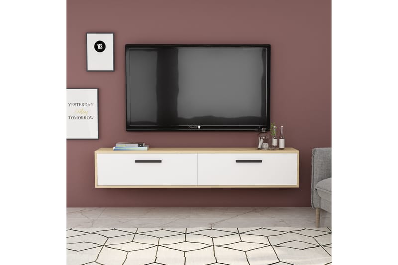 Tv-benk Urgby 150x45 cm - Blå - Møbler - TV- & Mediamøbler - TV benk & mediabenk