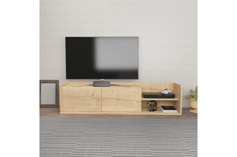 Tv-benk Urgby 160x36,8 cm - Brun - TV benk & mediabenk