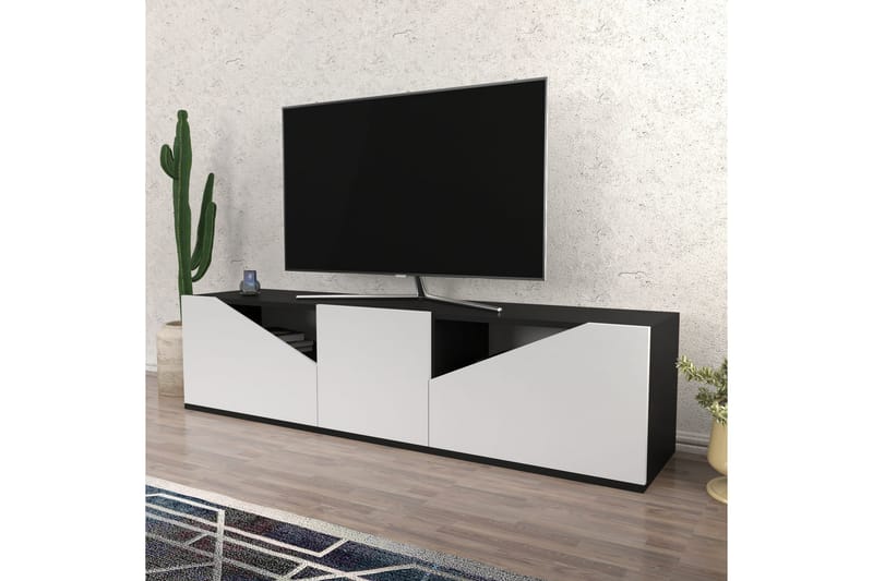 Tv-benk Urgby 160x40 cm - Antrasitt - Møbler - TV- & Mediamøbler - TV benk & mediabenk