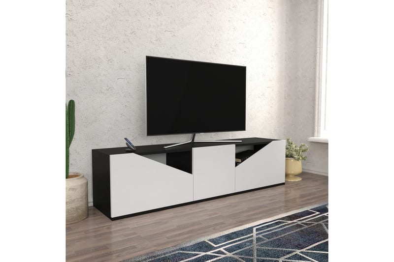 Tv-benk Urgby 160x40 cm - Antrasitt - Møbler - TV- & Mediamøbler - TV benk & mediabenk