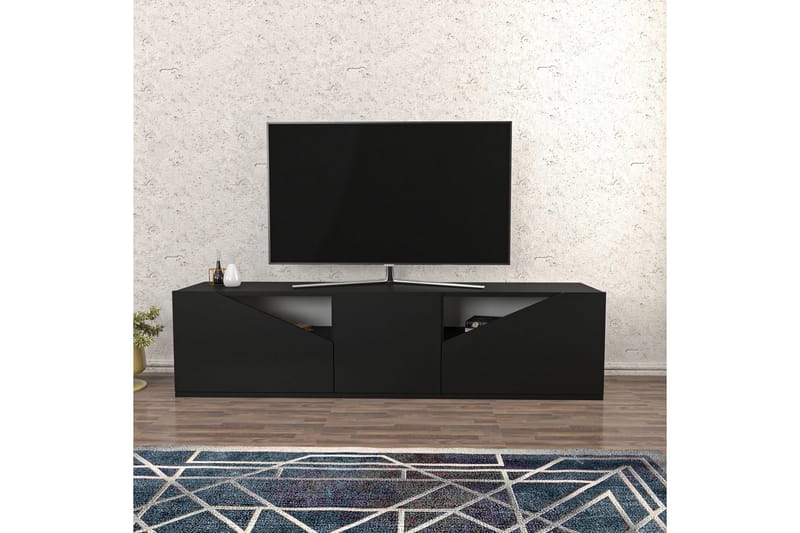 Tv-benk Urgby 160x40 cm - Antrasitt - Møbler - TV- & Mediamøbler - TV benk & mediabenk