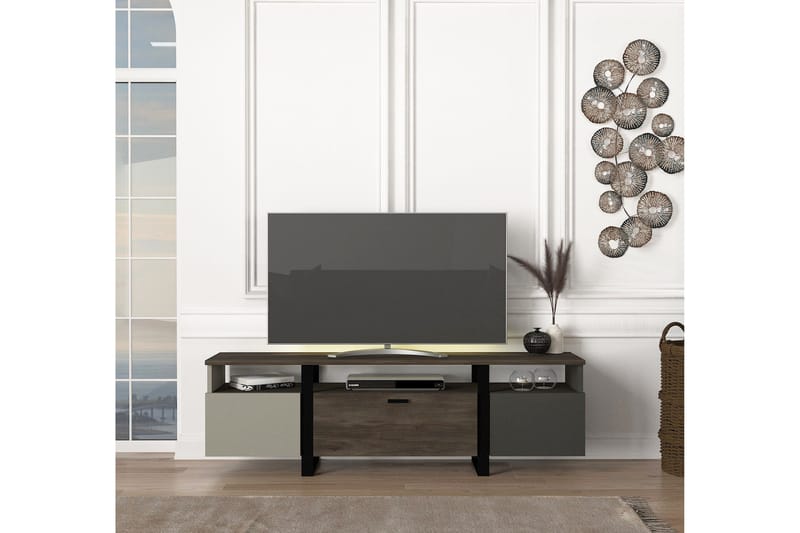 TV-benk Valloria 150 cm - Møbler - TV- & Mediamøbler - TV benk & mediabenk