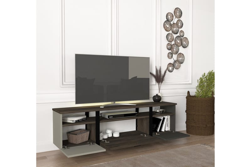 TV-benk Valloria 150 cm - Møbler - TV- & Mediamøbler - TV benk & mediabenk