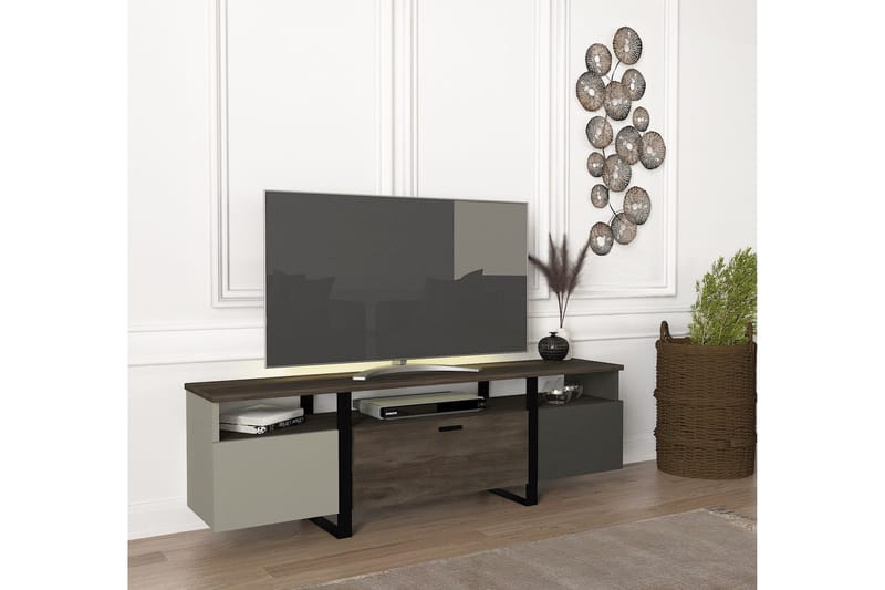 TV-benk Valloria 150 cm - Møbler - TV- & Mediamøbler - TV benk & mediabenk