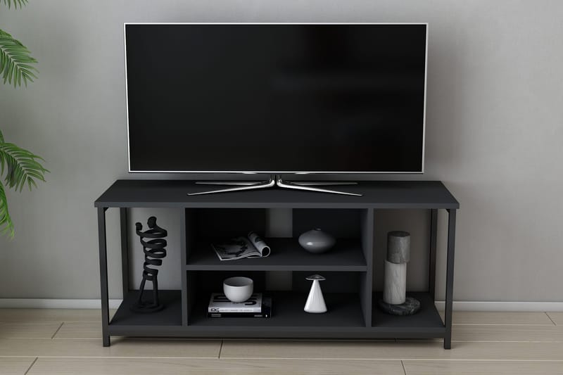 Tv-benk Zakkum 120x50,8 cm - Svart - Møbler - TV- & Mediamøbler - TV benk & mediabenk