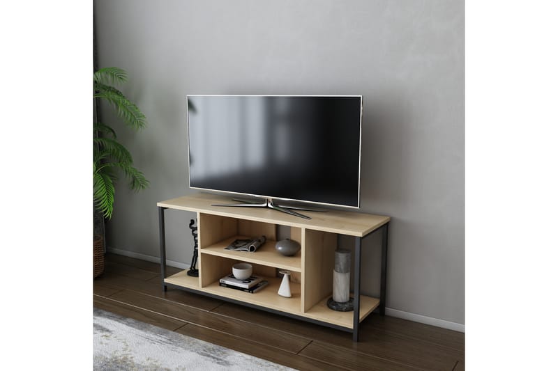 Tv-benk Zakkum 120x50,8 cm - Svart - Møbler - TV- & Mediamøbler - TV benk & mediabenk