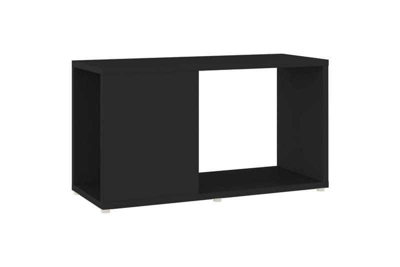 TV-benk svart 60x24x32 cm sponplate - Svart - Møbler - TV- & Mediamøbler - TV-skap