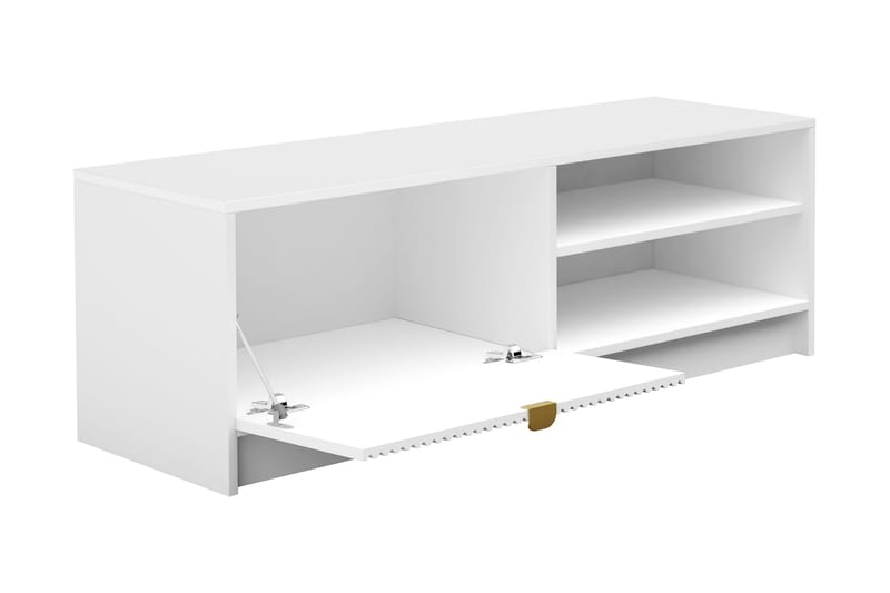 TV-skap Kintore 120 cm - Beige - Møbler - TV- & Mediamøbler - TV benk & mediabenk