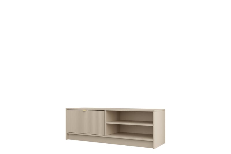 TV-skap Kintore 120 cm - Beige - Møbler - TV- & Mediamøbler - TV benk & mediabenk